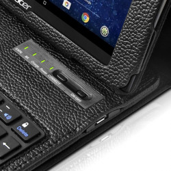 Etui avec Clavier Français Azerty Bluetooth pour Acer Iconia Tab A3-A30 10"
