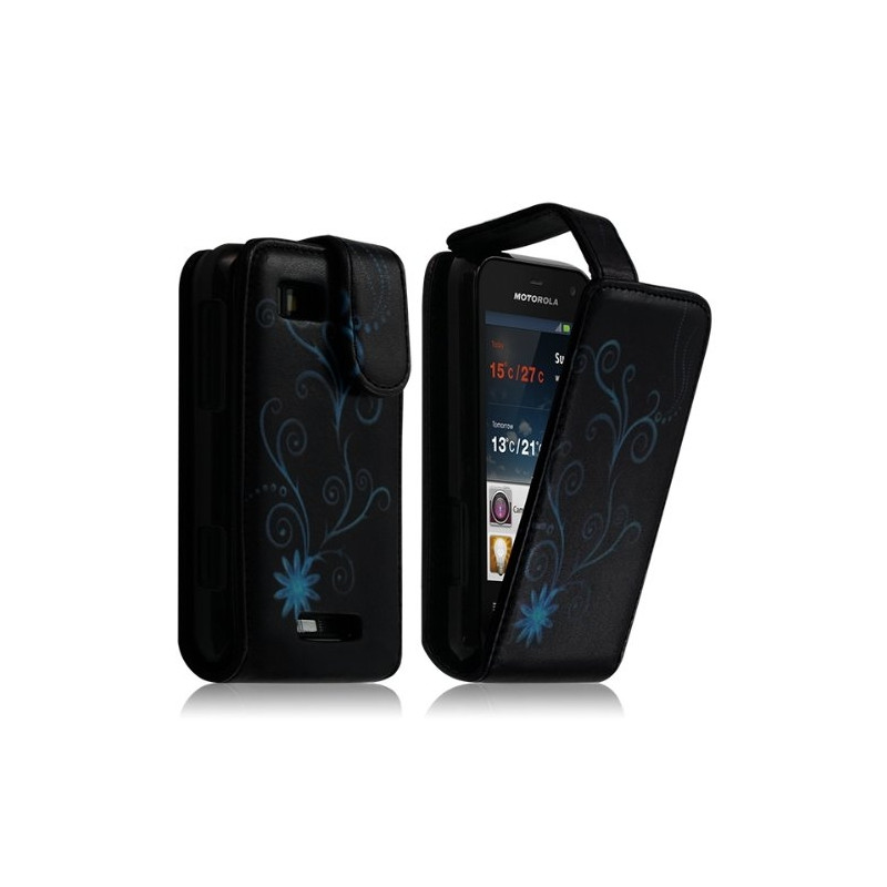 Housse coque étui pour Motorola Defy Mini XT320 avec motif HF15