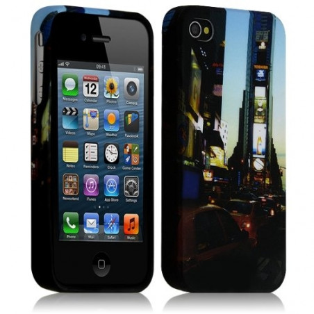 Housse étui coque gel pour Apple iPhone 4 / 4S avec motif LM19