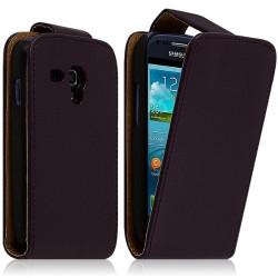 Housse coque étui pour SAMSUNG GALAXY S3 MINI Couleur Violet Foncé