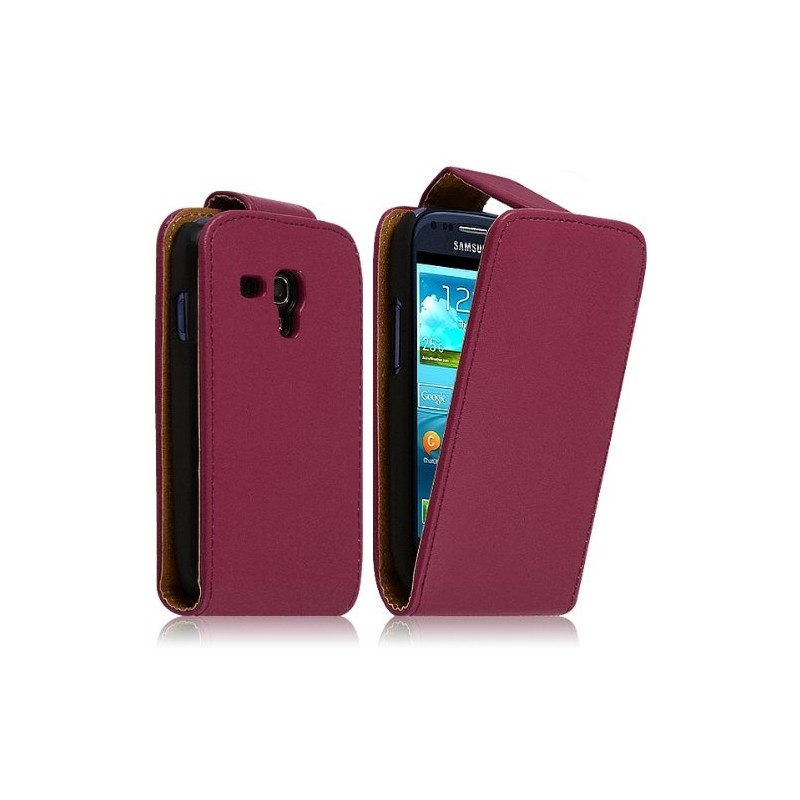 Housse coque étui pour SAMSUNG GALAXY S3 MINI Couleur Rose Fushia