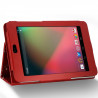 Housse coque etui pour Asus Google Nexus 7 Style Diamant Couleur Rouge