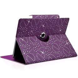 Housse Etui Diamant Universel M Violet pour Tablette Cube Iwork 8 Ultimate 8"