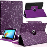 Housse Etui Diamant Universel M Violet pour Tablette Cube Iwork 8 Ultimate 8"