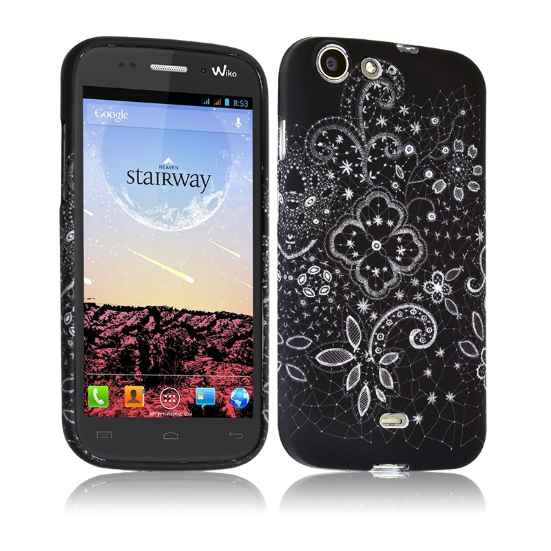 Coque Semi Rigide pour Wiko Stairway avec Motif KJ24 + Film