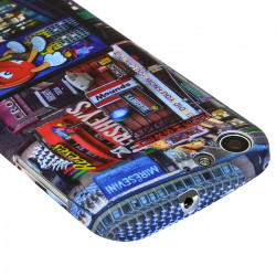 Coque Semi Rigide pour Wiko Stairway avec Motif KJ26 + Film