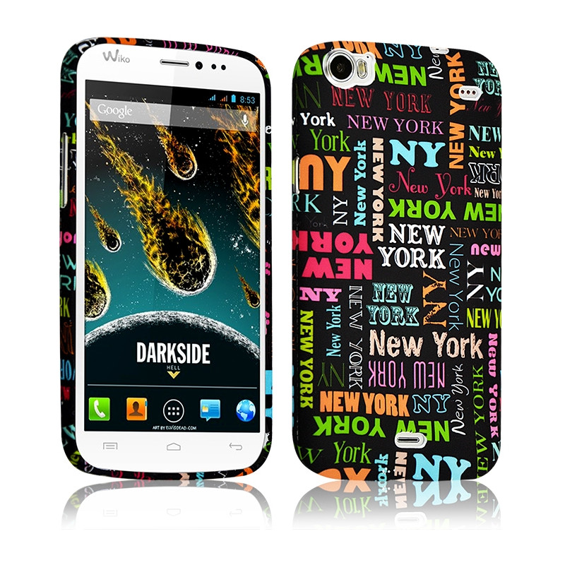 Coque Semi Rigide pour Wiko Darkside avec Motif LM20 + Film