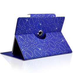 Housse Etui Diamant Universel S bleu pour Tablette Apple iPad mini LED 7,8”