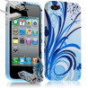 Housse Etui Coque pour Apple Iphone 4 / 4S motif HF08 + Chargeur Auto