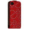 Housse Coque Etui pour Apple iPhone 4/4S Style Diamant couleur Rouge