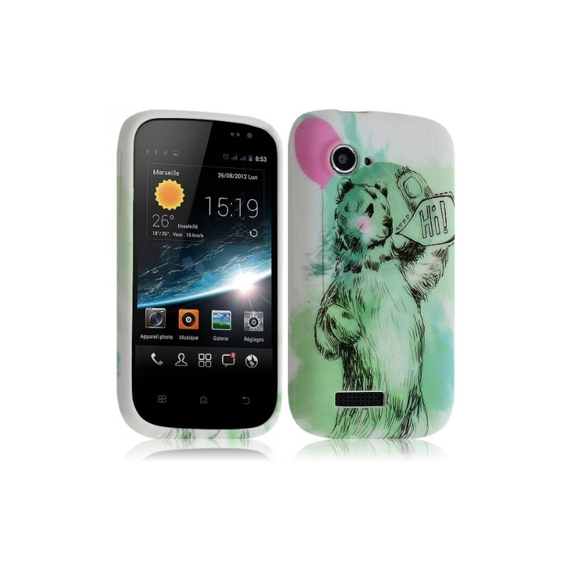 Housse Etui Coque pour Wiko Cink Slim 2 motif KJ08