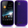 Housse Coque Gel Cercle pour Wiko Cink Slim 2 Couleur Violet Translucide