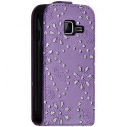 Housse coque étui gaufré pour HTC One X couleur rose fushia + Film Protecteur