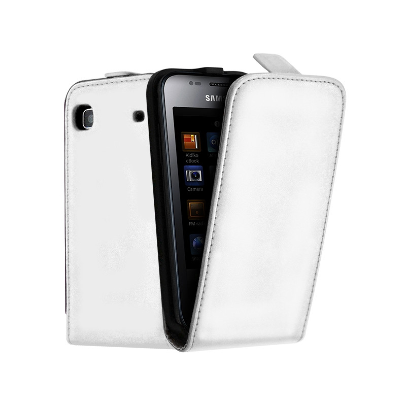 Housse Etui de Protection Couleur Blanc pour Samsung Galaxy S i9000