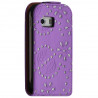 Housse Etui de Protection avec Diamant pour Samsung Galaxy Y S5360