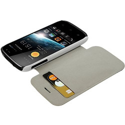 Etui à rabat latéral et porte-carte pour Wiko Cink Slim 2 avec motif SC04