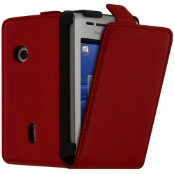 Housse Coque Etui pour Samsung Player One S5230 Couleur Rouge