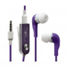 Écouteurs Stéréo Filaires couleur Violet pour Sony : Xperia T3 / Xperia M2 / Xperia M / Xperia T2 Ultra / Xperia Z2 / Xperia 