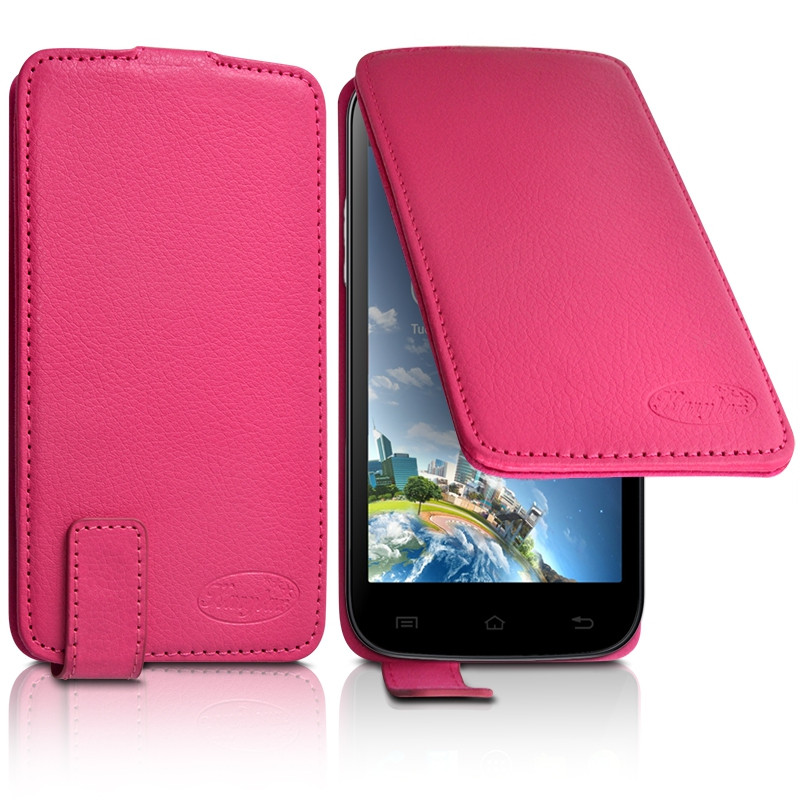 Housse Etui Clapet Couleur rose fushia Universel M pour LeTV One