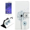 Etui de Potection Portefeuille Support Motif pour Sony Xperia Z3 