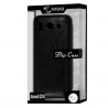 Etui Porte Carte couleur Noir pour Huawei Ascend G510 + Film de Protection