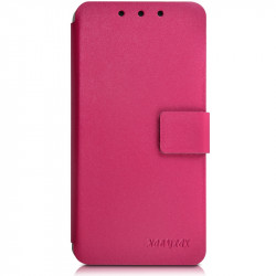 Etui Porte-Carte Support Universel M Rose Fushia pour LG K3