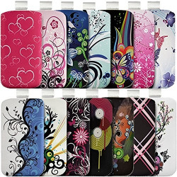 Housse Coque Etui Pochette pour Wiko Cink Slim / Slim 2 avec motif HF04