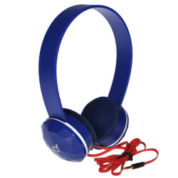 Casque Headphone Stéréo Bleu pour Smartphone Yezz, Haier, Hisense, Huawei