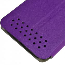 Etui Porte-Carte Support Universel M Violet pour Microsoft Lumia 550