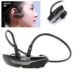Ecouteurs Oreillettes Bluetooth Sport Sans fil Haute Qualité Micro pour Smartphones -