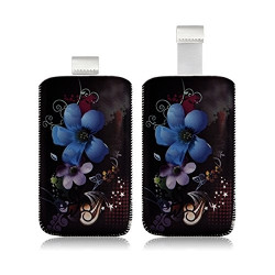 Housse Coque Etui Pochette pour Sony Xperia M / Z1 Compact / Xperia L avec motif HF16