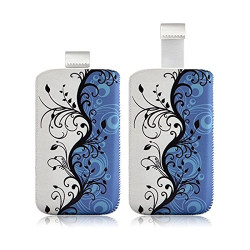 Housse Coque Etui Pochette pour Sony Xperia M / Z1 Compact / Xperia L avec motif HF25