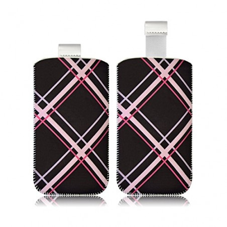 Housse Coque Etui Pochette pour Sony Xperia M / Z1 Compact / Xperia L avec motif HF26