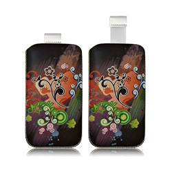 Housse Coque Etui Pochette pour Samsung Galaxy S4 / Galaxy Express 2 avec motif HF27