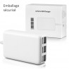 Chargeur Secteur 6 ports USB pour Apple iPhone 5, iPhone 5S, iPhone 5C iPhone SE