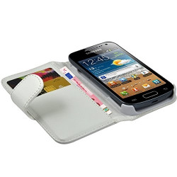 Housse Coque Etui Portefeuille pour Samsung Galaxy Ace 2 i8160 Motif HF01