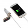 Kit Bluetooth Mains Libres Voiture Chargeur USB pour Smartphone