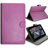 Housse Etui Universel à Rabat Fonction Support Couleur Violet pour Tablette Tactile 8"