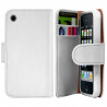 Housse Coque Etui Portefeuille pour Apple iPhone 3G/3GS Couleur Blanc