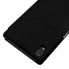 Housse Etui à rabat latéral et porte-carte pour Sony Xperia Z2 Couleur Noir + Film de Protection