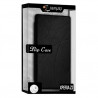Housse Etui à rabat latéral et porte-carte pour Sony Xperia Z2 Couleur Noir + Film