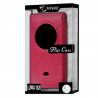 Coque Housse Etui à rabat latéral et porte-carte pour Nokia Lumia 1020 couleur Rose Fushia + Film de Protection