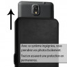 Etui double S-View Universel M Noir pour Smartphone SFR Staraddict 5 