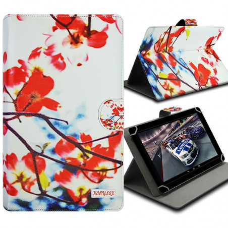 Etui Universel S Support Motif KJ12 pour Tablette Huawei Honor Pad 2