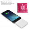 Batterie Chargeur Jetable 1000mAh Blanc pour Apple iPhone 5,  Iphone 5S