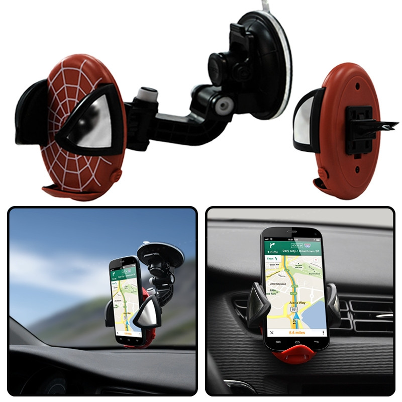 Support Fixation Voiture Universel pour Wiko Freddy, Wiko U Feel, Wiko Jerry, Wiko Lenny 3 