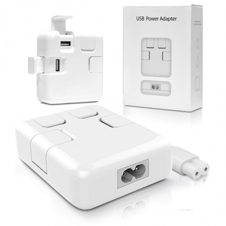 Chargeur Secteur 4 ports USB Universel Puissance 40W pour tous les Smartphones