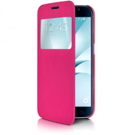  Coque Etui S-View couleur noir pour Samsung Galaxy S6 