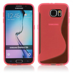 Coque Semi rigide S-Line couleur translucide pour Samsung Galaxy S6