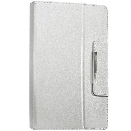 Etui Support Universel S Blanc pour Tablette Logicom L-ement tab 741 7 pouces